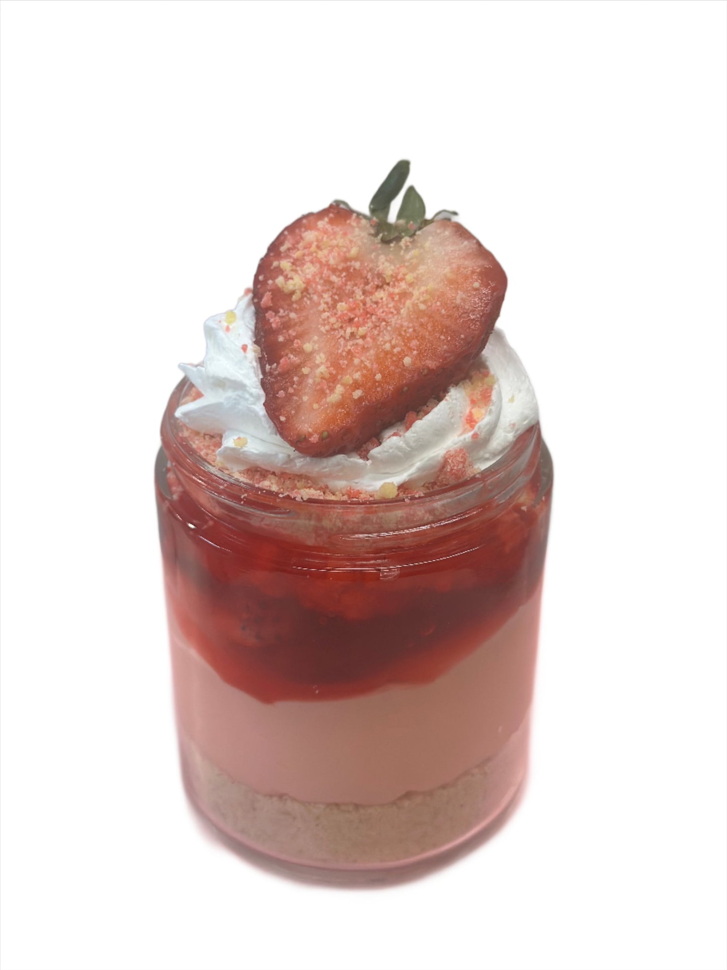 Sensational Strawberry Cheesecake Jars